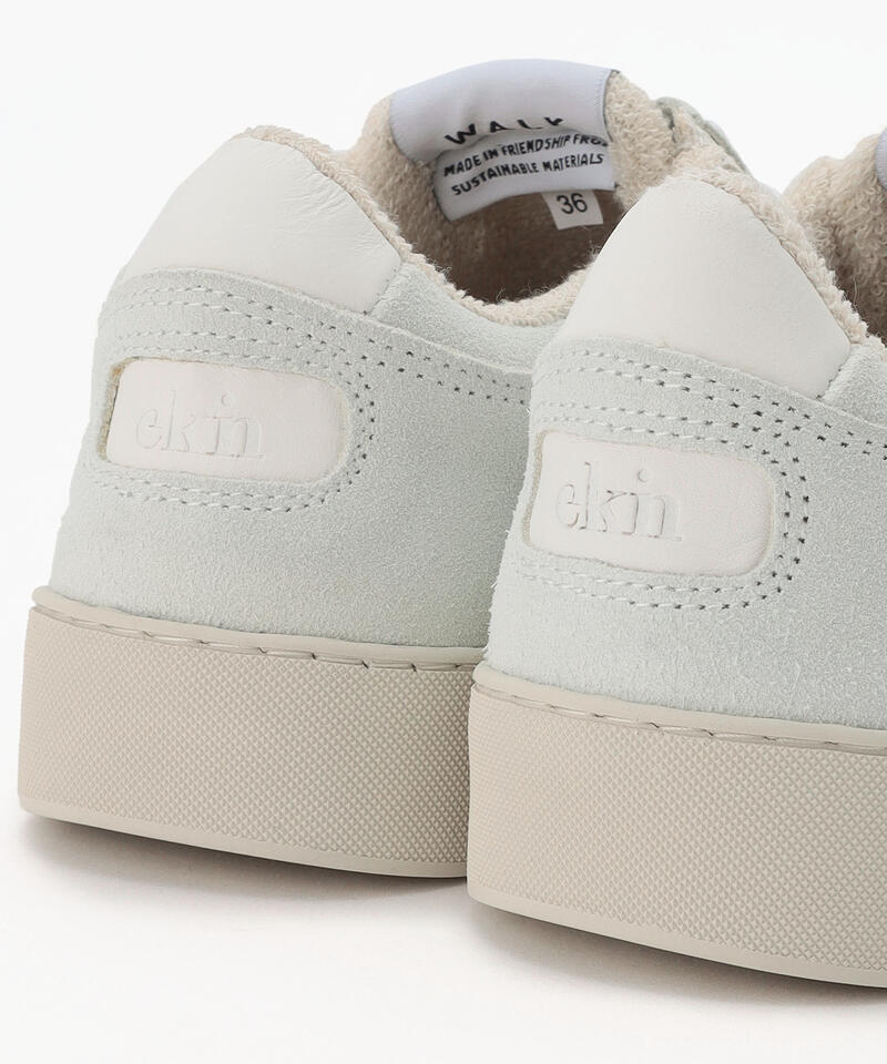 【エクン】デイジー/ライトグレー スエードレザー/シューズ メンズ レディース/ekn DAISY詳細画像5