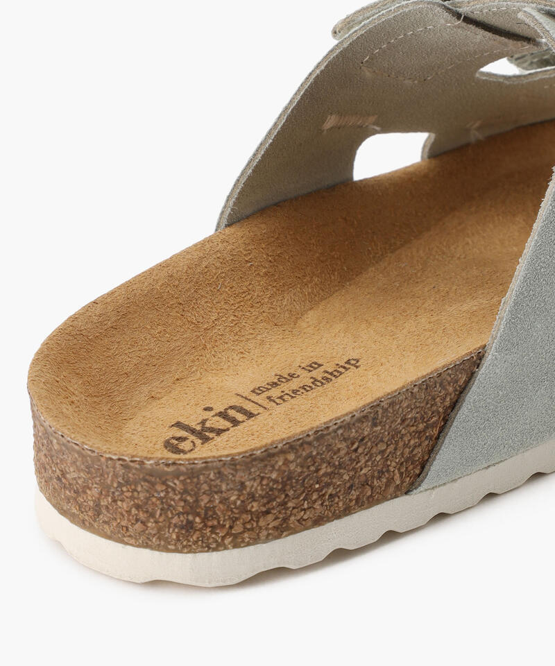 【エクン】アザレア/セージ スエードレザー/サンダル メンズ レディース/ekn AZALEA詳細画像5