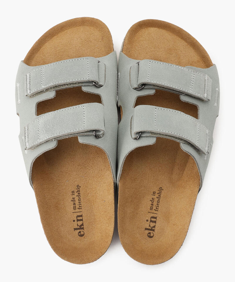 【エクン】アザレア/セージ スエードレザー/サンダル メンズ レディース/ekn AZALEA詳細画像6