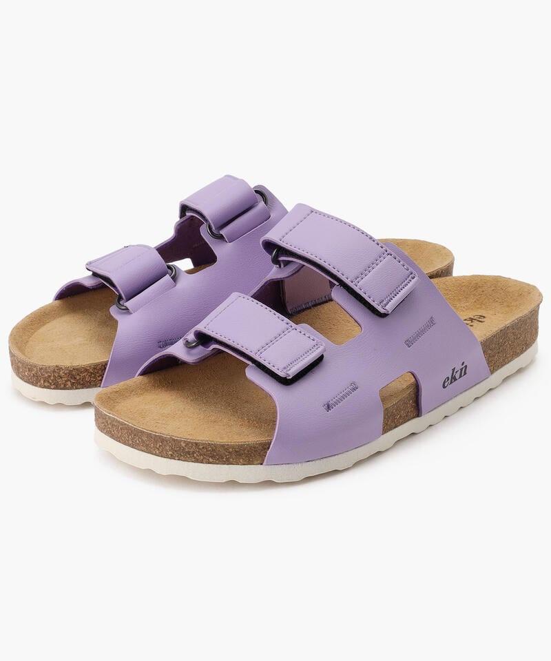 【エクン】アザレア/ラバンダ リサイクルヴィーガン/サンダル レディース/ekn AZALEA