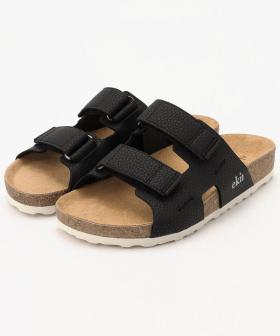 【エクン】アザレア/ブラック リサイクルヴィーガン/サンダル メンズ レディース/ekn AZALEA