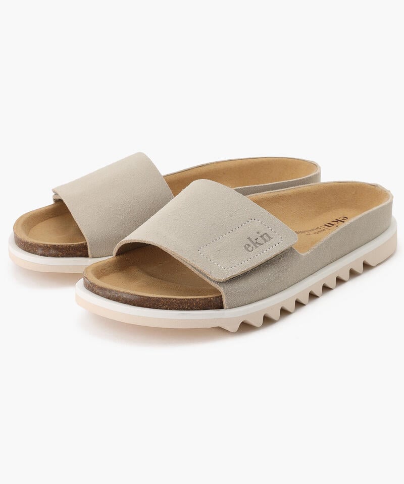 【エクン】パーム/タロー スエードレザー/サンダル メンズ レディース/ekn PALM