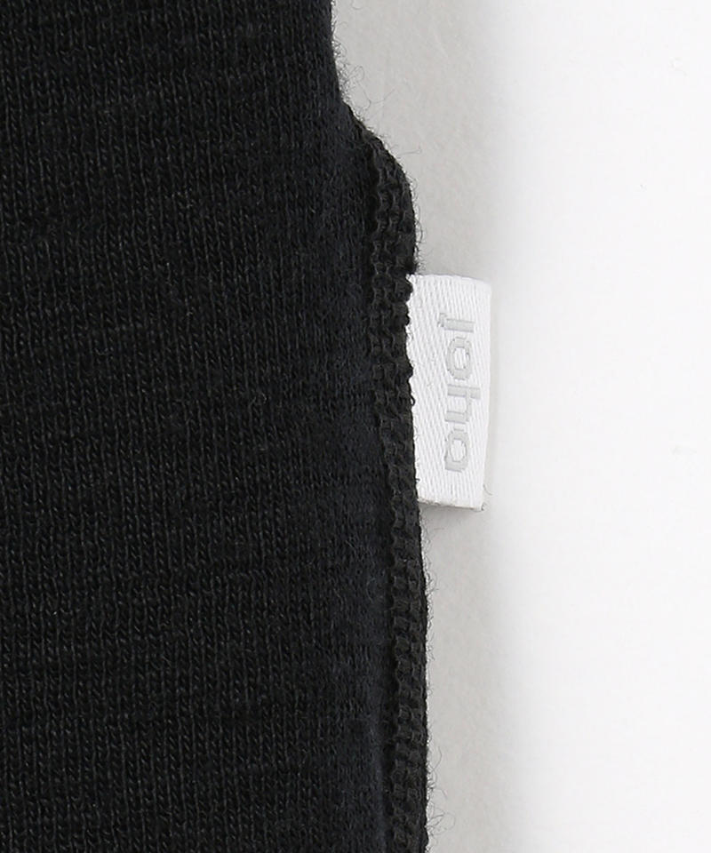 【ヨハ】マリー アンダーシャツ/ブラック ウール/ノースリーブ レディース/Joha MARIE詳細画像5