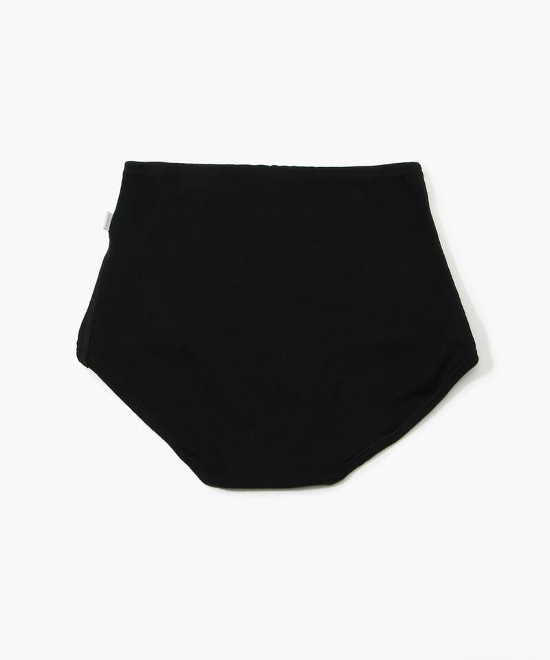 【ヨハ】マリー マキシブリーフ/ブラック ウール/ショーツ レディース/Joha MARIE詳細画像1