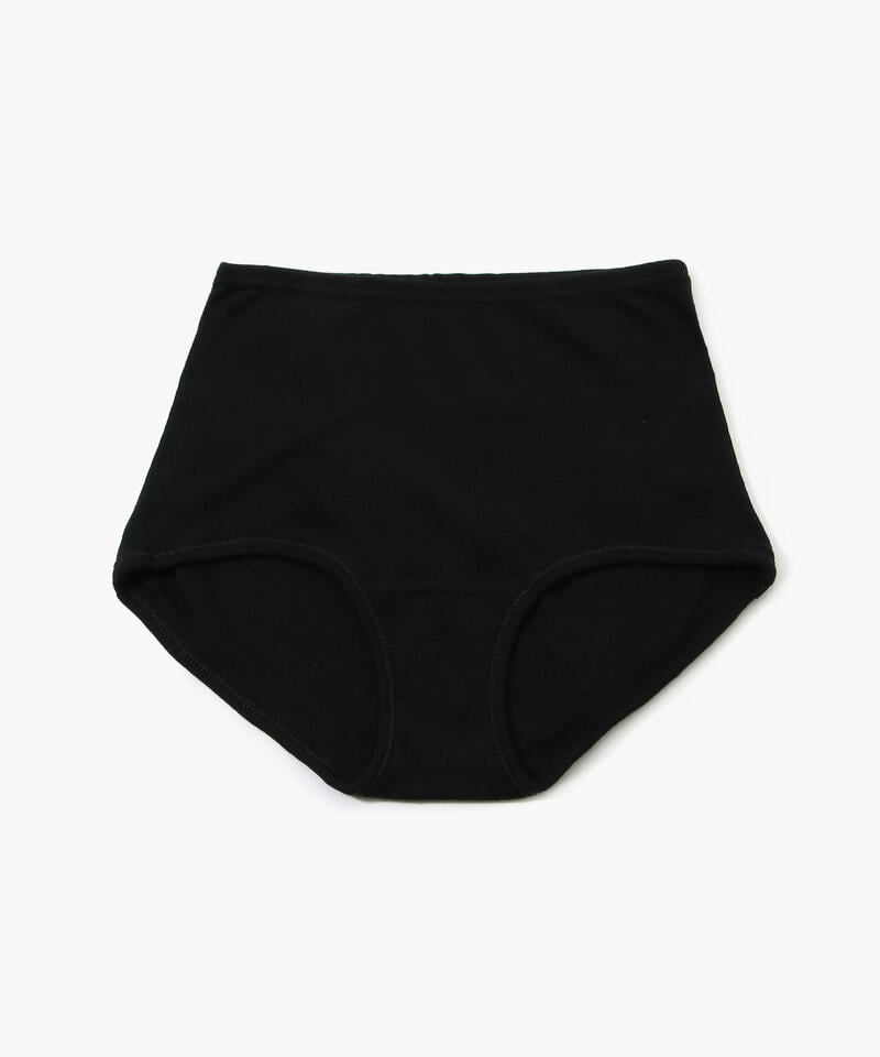 【ヨハ】マリー マキシブリーフ/ブラック ウール/ショーツ レディース/Joha MARIE