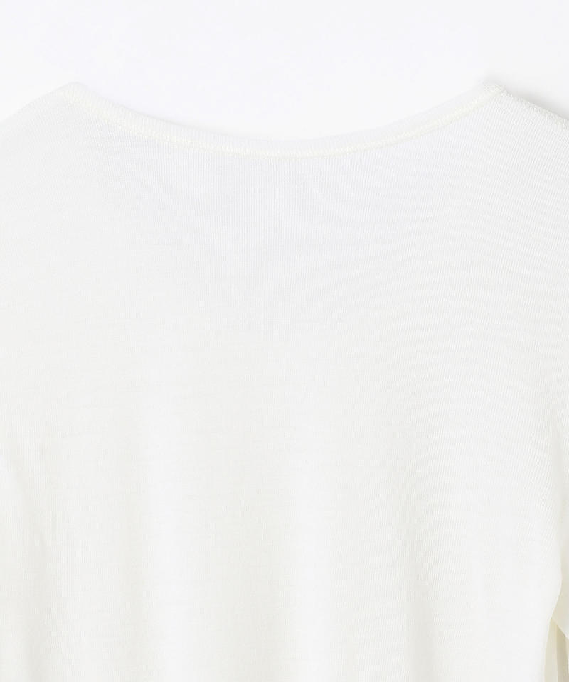 【ヨハ】マリー ブラウス/ホワイト ウール/シャツ長袖 レディース/Joha MARIE詳細画像3