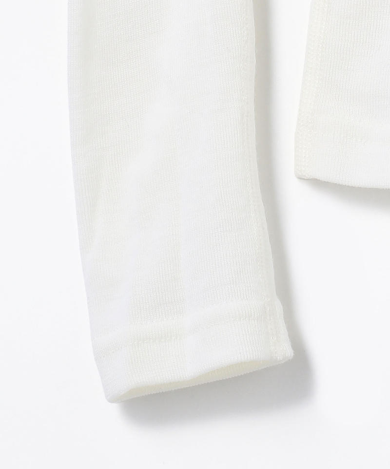 【ヨハ】マリー ブラウス/ホワイト ウール/シャツ長袖 レディース/Joha MARIE詳細画像4