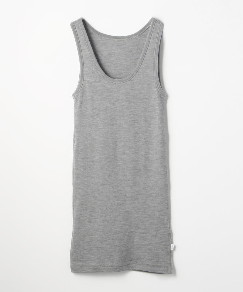 【ヨハ】ローズ アンダーシャツ/ライトグレー ウール/ノースリーブ レディース/Joha ROSE