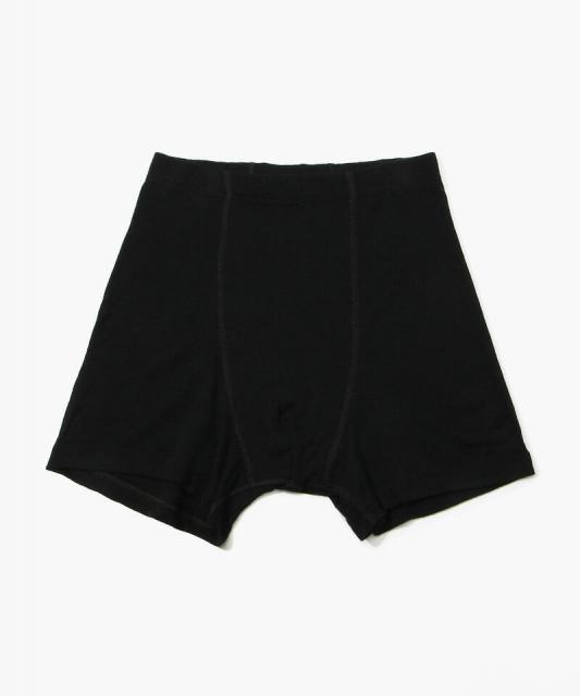 【ヨハ】ボクサーショーツ/ブラック ウール/アンダーウェア メンズ/Joha MENS WOOL