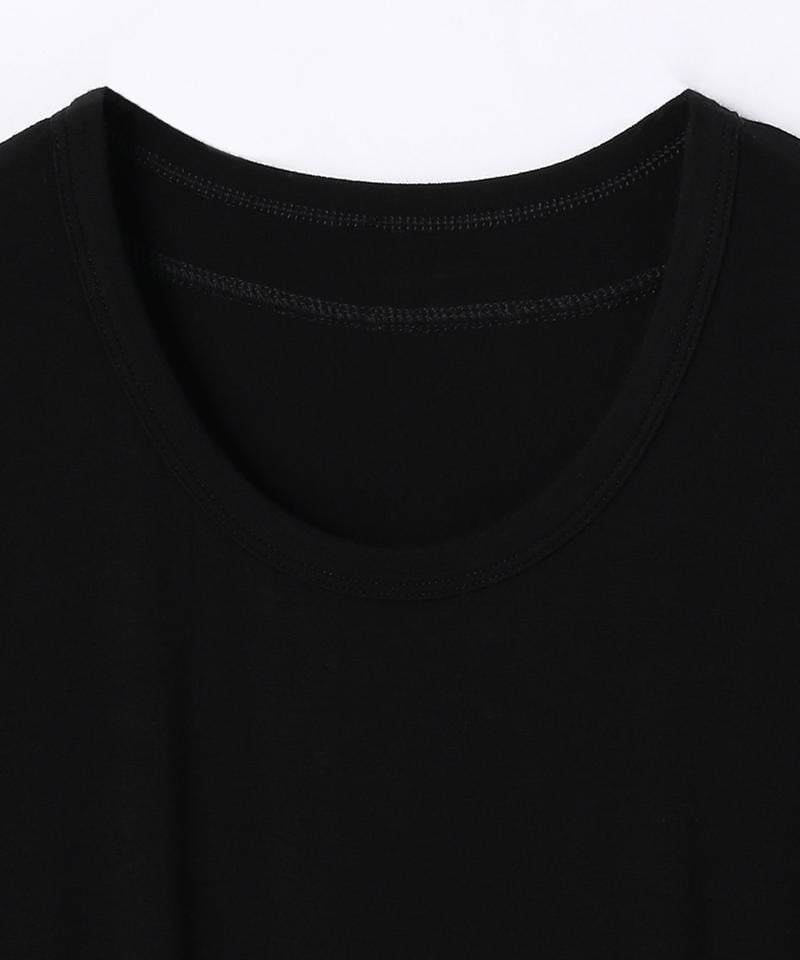 【ヨハ】ルナ ビッグシャツ /ブラック バンブーレーヨン/シャツ半袖 レディース/Joha LUNA詳細画像2