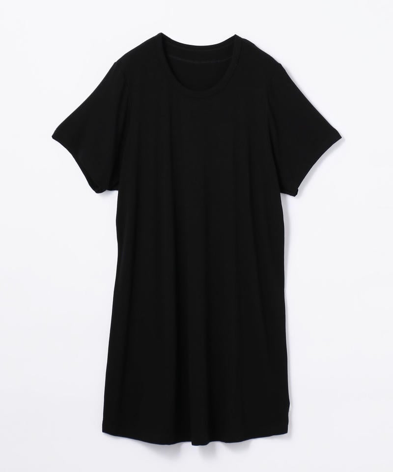 【ヨハ】ルナ ビッグシャツ /ブラック バンブーレーヨン/シャツ半袖 レディース/Joha LUNA