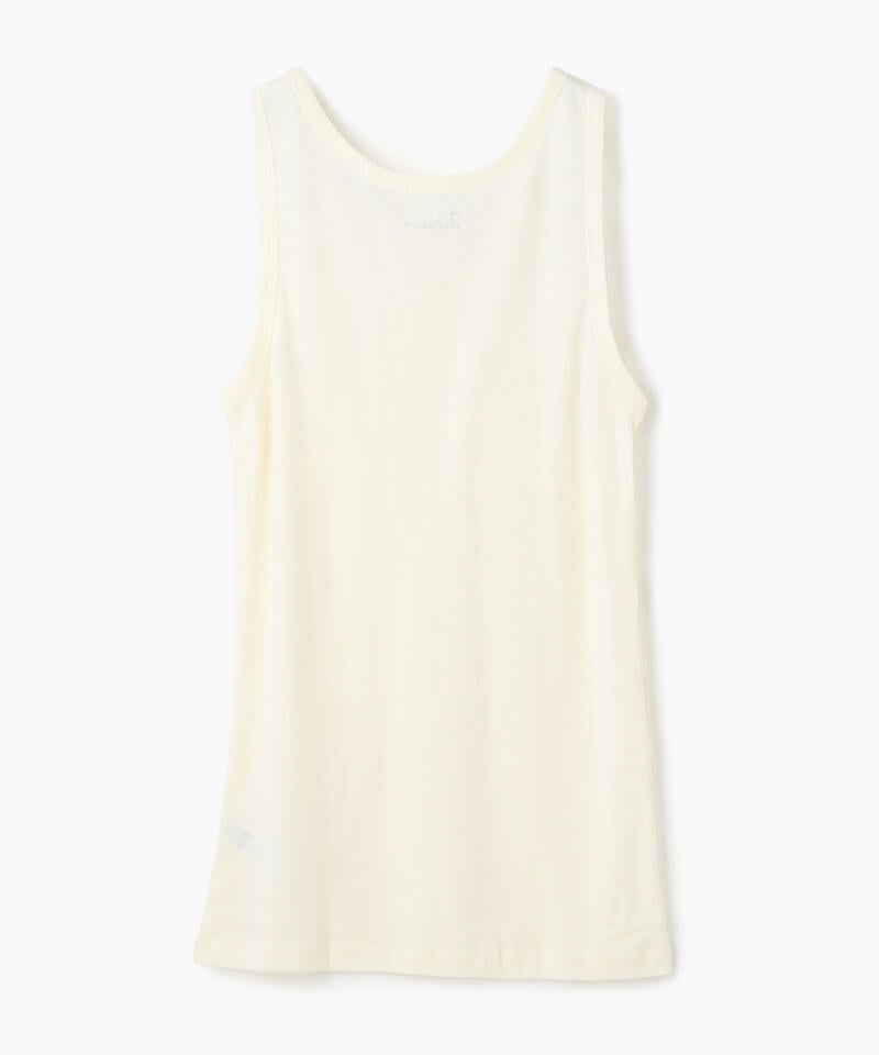 【ヨハ】アンダーシャツ/ホワイト ウール/ノースリーブ メンズ/Joha MENS WOOL詳細画像1