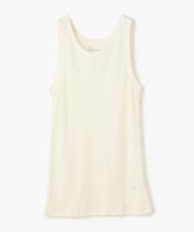 【ヨハ】アンダーシャツ/ホワイト ウール/ノースリーブ メンズ/Joha MENS WOOL