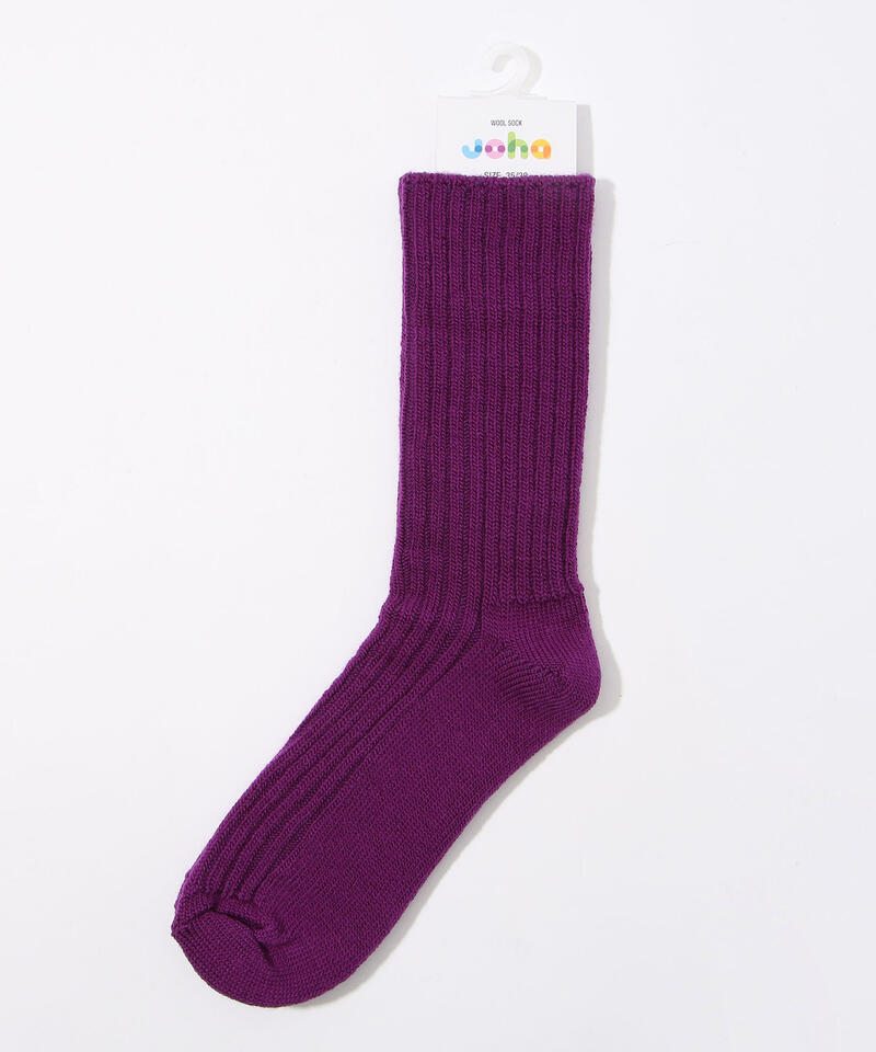 【ヨハ】ウールソックス/オーベルジーン / メンズ レディース/Joha WOOL SOCKS