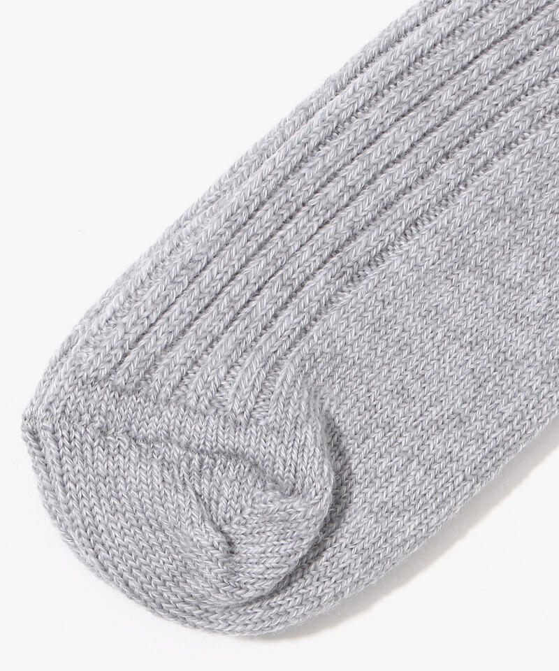 【ヨハ】ウールソックス/グレイメランジェ / メンズ レディース/Joha WOOL SOCKS詳細画像4