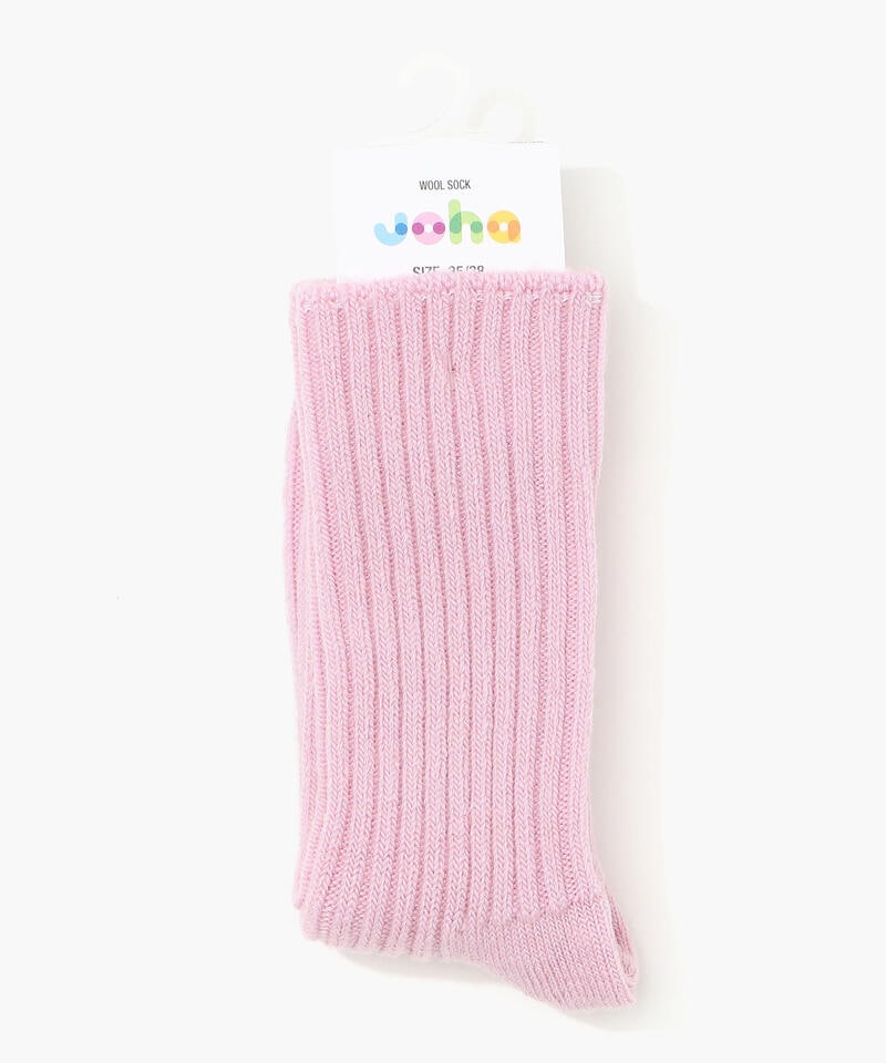 【ヨハ】ウールソックス/ローザ ウール/靴下 メンズ レディース/WOOL SOCKS Joha詳細画像1