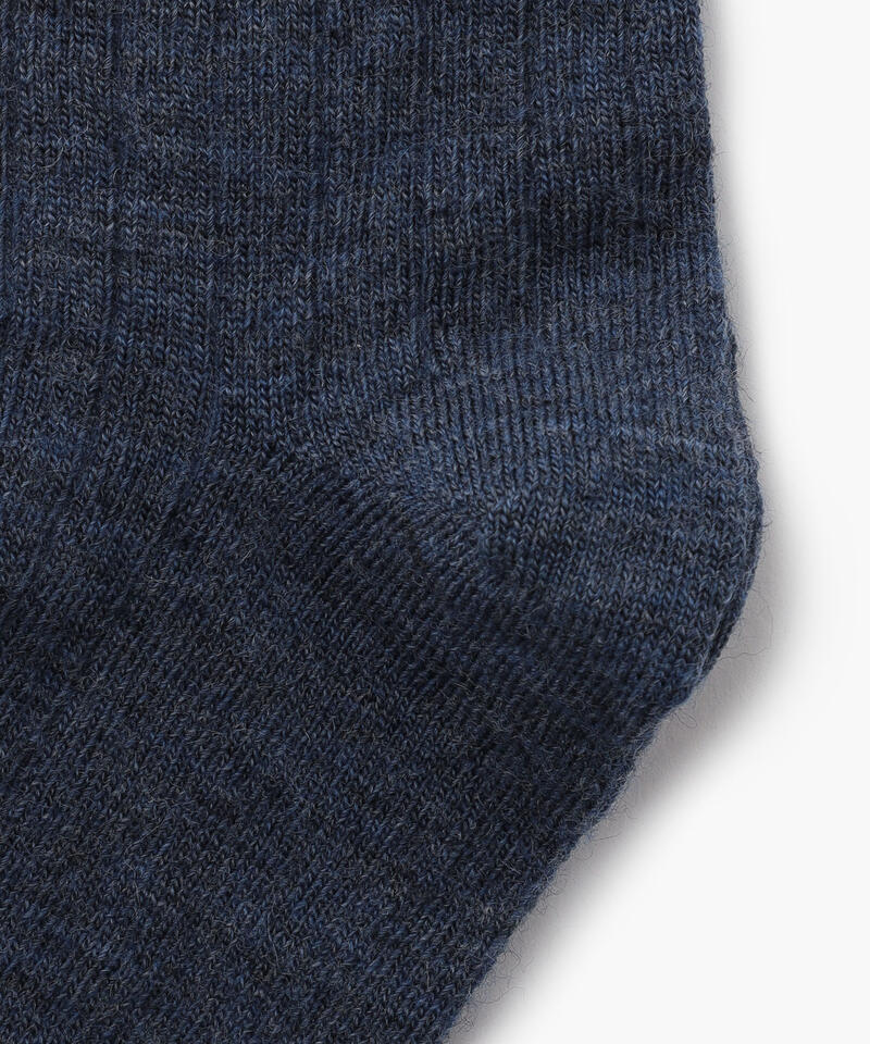 【ヨハ】リブ シン ソックス/デニム ウール/靴下 メンズ レディース/Joha RIB THIN詳細画像3