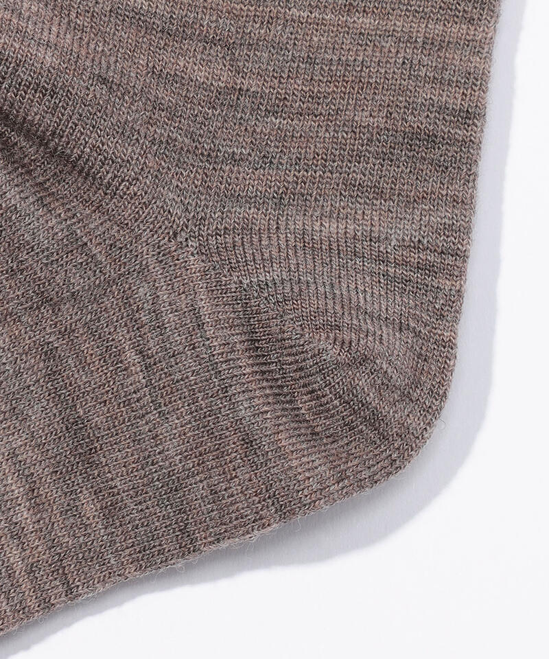 【ヨハ】シン ソックス/チェスナッツ ウール/靴下 メンズ レディース/Joha THIN詳細画像3