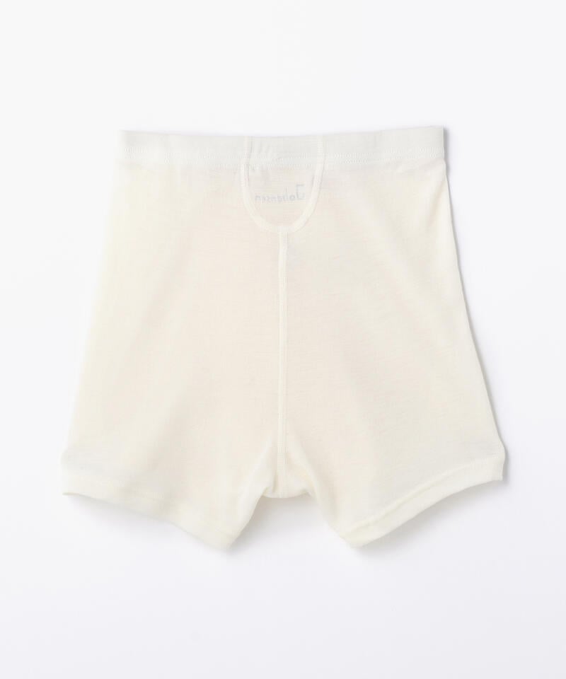 【ヨハ】メンズウール ボクサーショーツ/ホワイト ウール/アンダーウェア メンズ/Joha MENS WOOL BOXER SHORTS詳細画像1