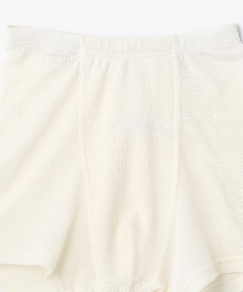 【ヨハ】メンズウール ボクサーショーツ/ホワイト ウール/アンダーウェア メンズ/Joha MENS WOOL BOXER SHORTS詳細画像2