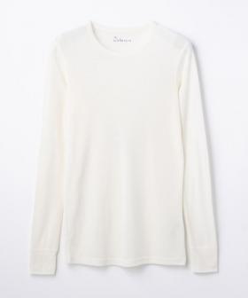 【ヨハ】メンズウール ブラウス/ホワイト ウール/カットソー長袖 メンズ/Joha MENS WOOL BLOUSE