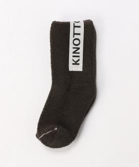 【キノット】リバーシブル パイルソックス/ダークブラウン ナイロン コットン/ キッズ/KINOTTO REVERSIBLE SOCKS