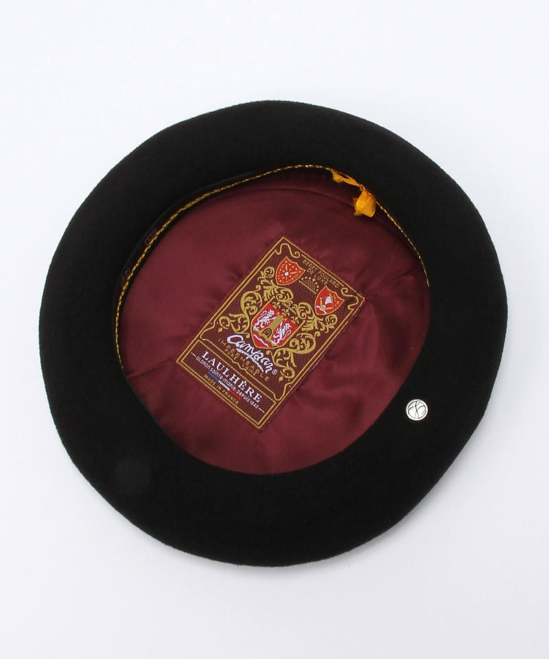 【ロレール】カンパン 11型/ブラック ウール/ベレー メンズ レディース/CAMPAN詳細画像5