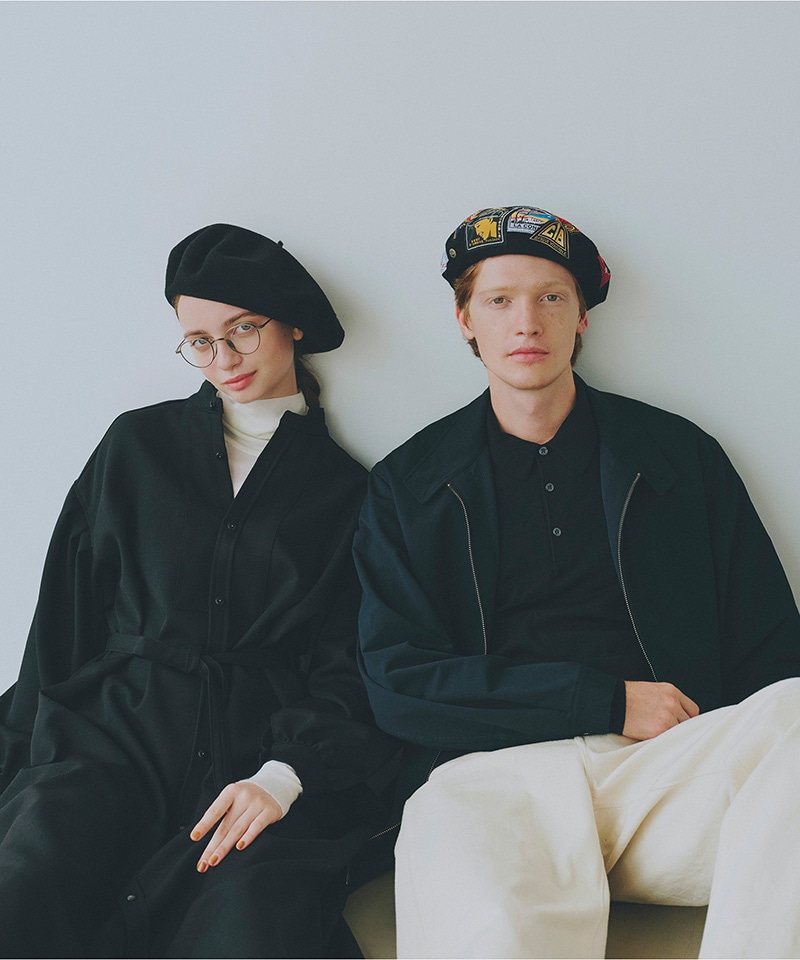 【ロレール】カンパン 11型/ブラック ウール/ベレー メンズ レディース/CAMPAN詳細画像7