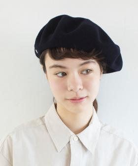 【ロレール】カンパン 11型/ネイビー ウール/ベレー メンズ レディース/CAMPAN