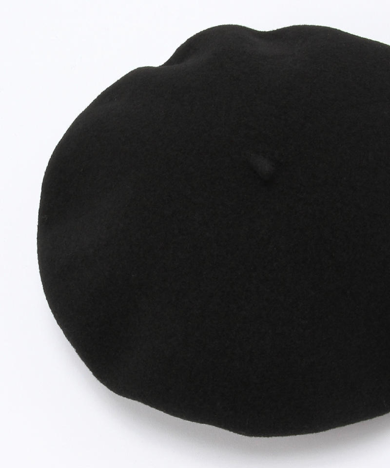 【ロレール】オーセンティック/ブラック ウール/ベレー メンズ レディース/AUTHENTIC詳細画像3