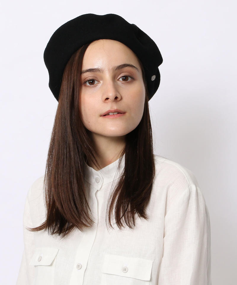 【ロレール】オーセンティック/ブラック ウール/ベレー メンズ レディース/AUTHENTIC詳細画像5