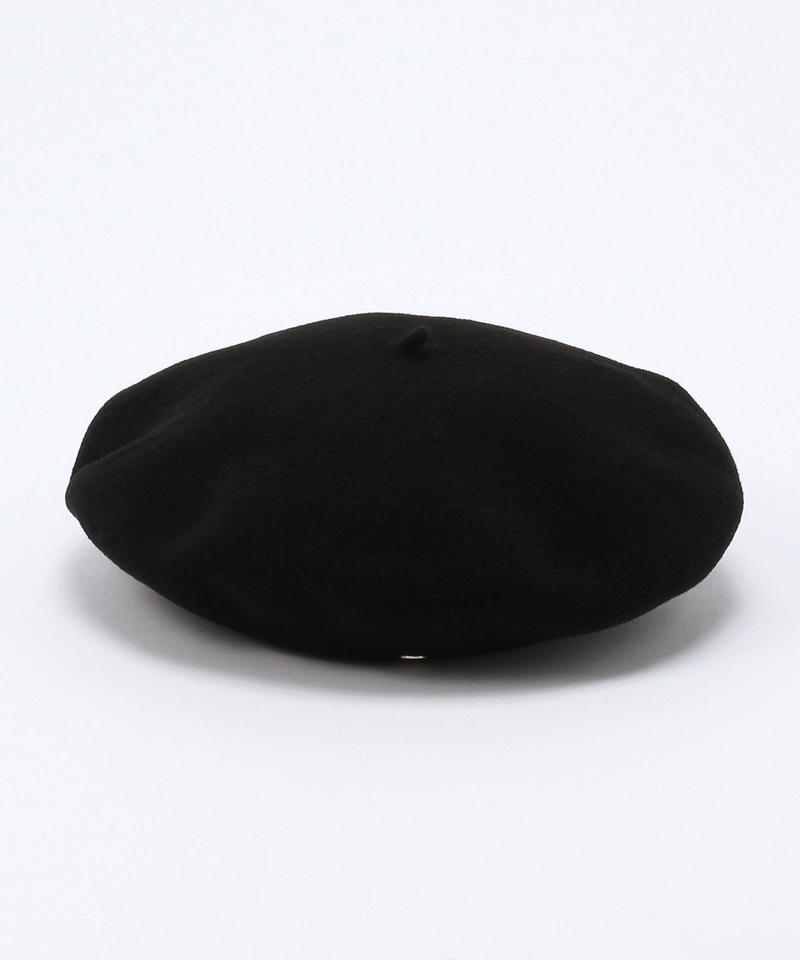 【ロレール】オーセンティック/ブラック ウール/ベレー メンズ レディース/AUTHENTIC