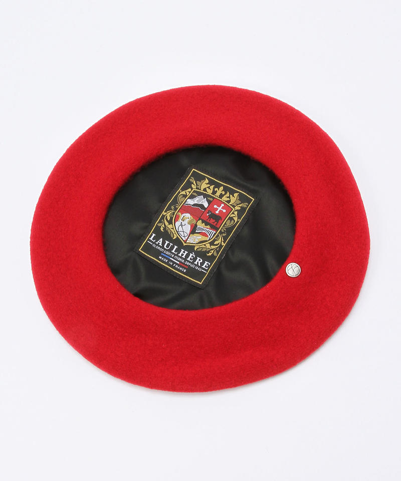 【ロレール】オーセンティック/ルージュパッション ウール/ベレー メンズ レディース/LAULHERE AUTHENTIC詳細画像4