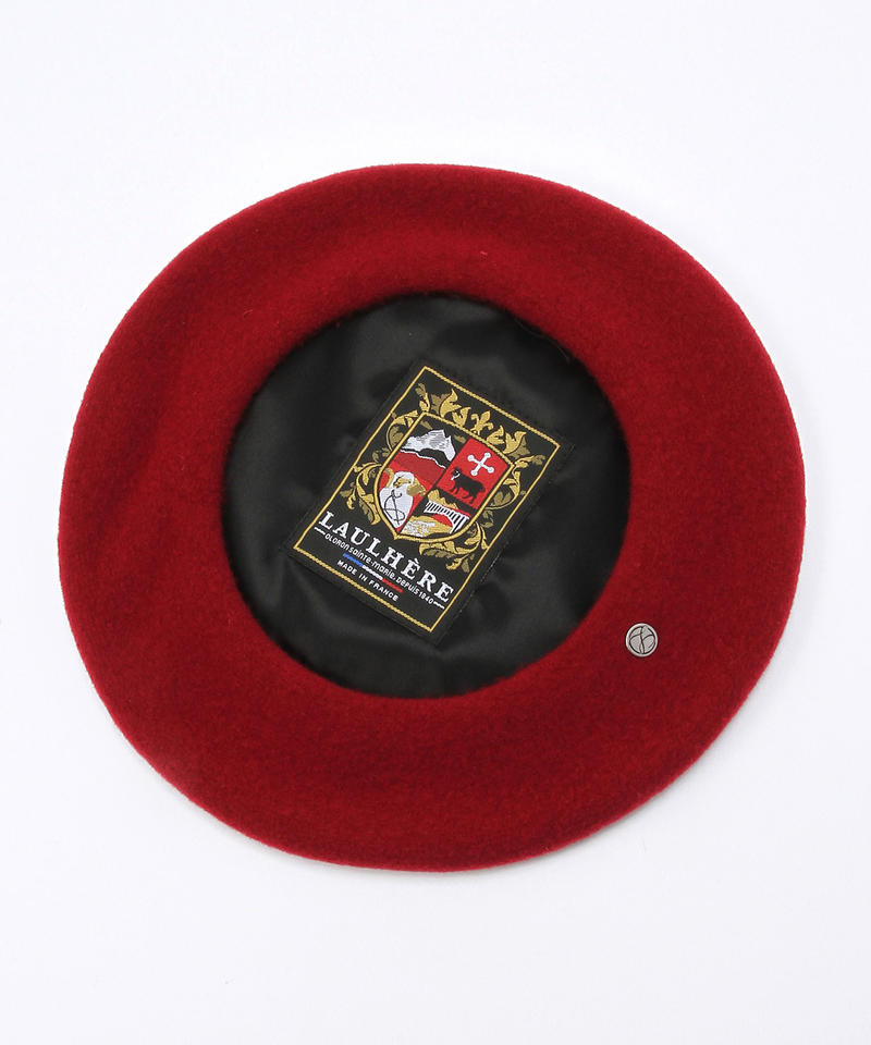 【ロレール】オーセンティック/ボルドー ウール/ベレー メンズ レディース/AUTHENTIC詳細画像4