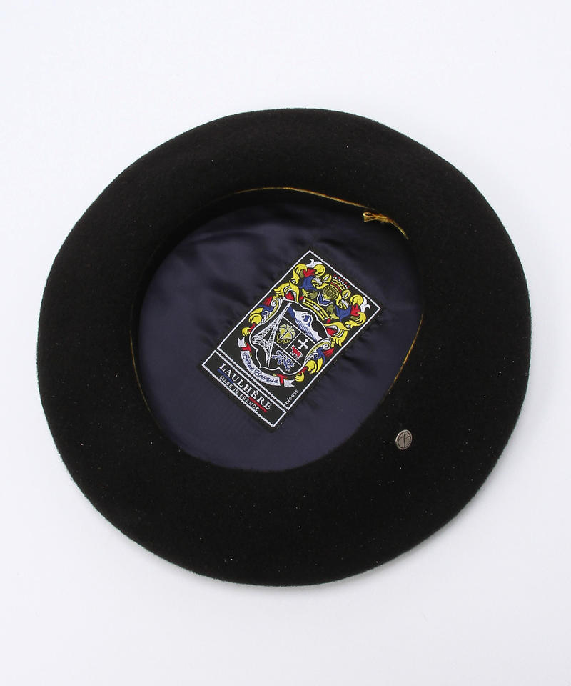 【ロレール】スブラ/ブラックラメ ウール/ベレー メンズ レディース/SUBRA詳細画像4