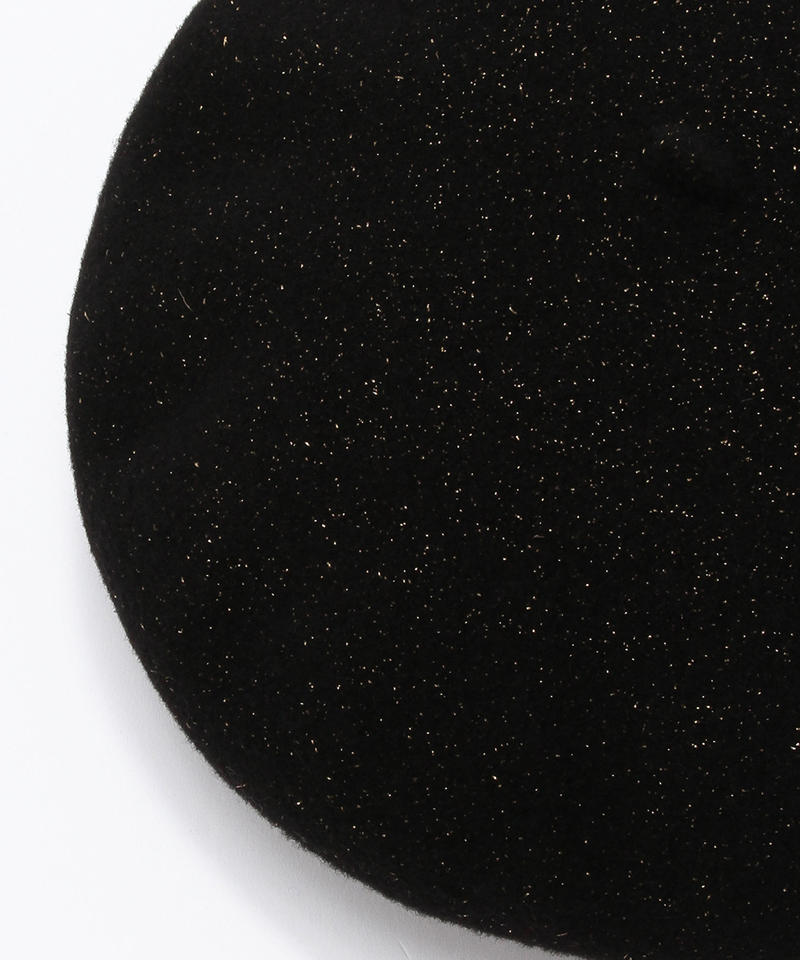 【ロレール】バスク 10型/ブラック ルレックス ウール/ベレー メンズ レディース/BASQUE詳細画像3