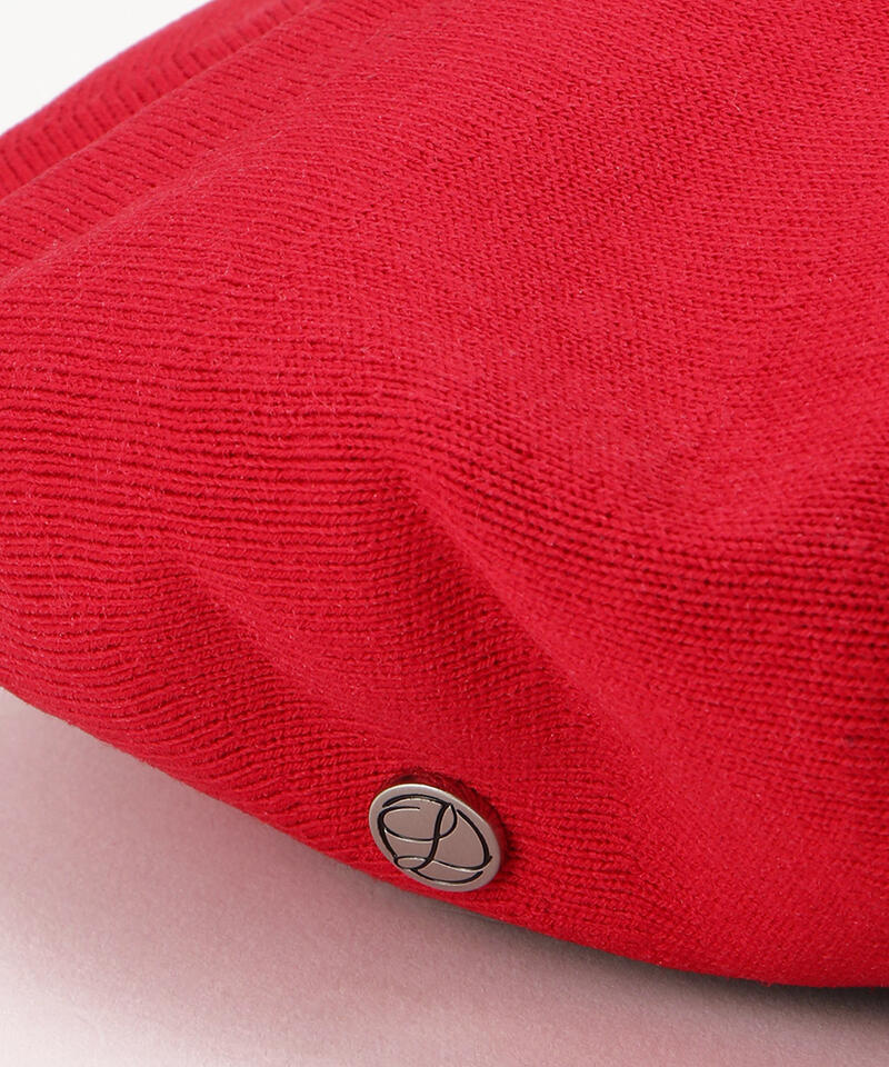 【ロレール】フォーム/レッド コットン/ベレー メンズ レディース/LAULHERE FORME詳細画像4