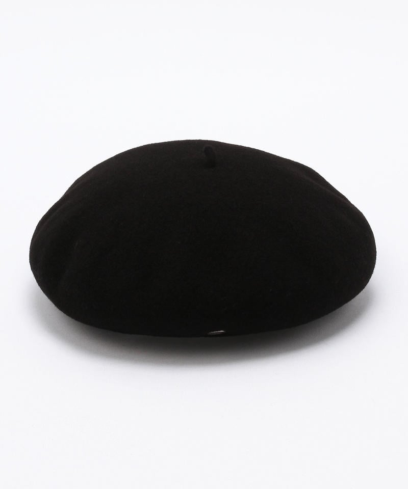 【ロレール】バスク ミニ/ブラック ウール/ベレー メンズ レディース/BASQUE MINI詳細画像1