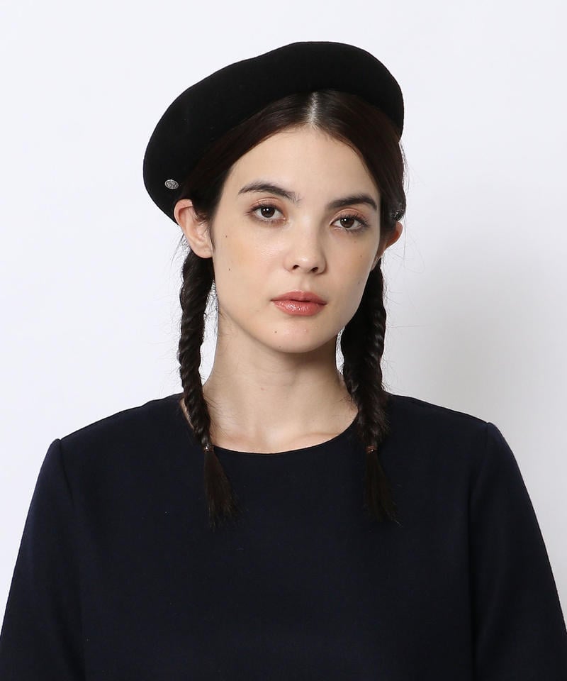 【ロレール】バスク ミニ/ブラック ウール/ベレー メンズ レディース/BASQUE MINI詳細画像7