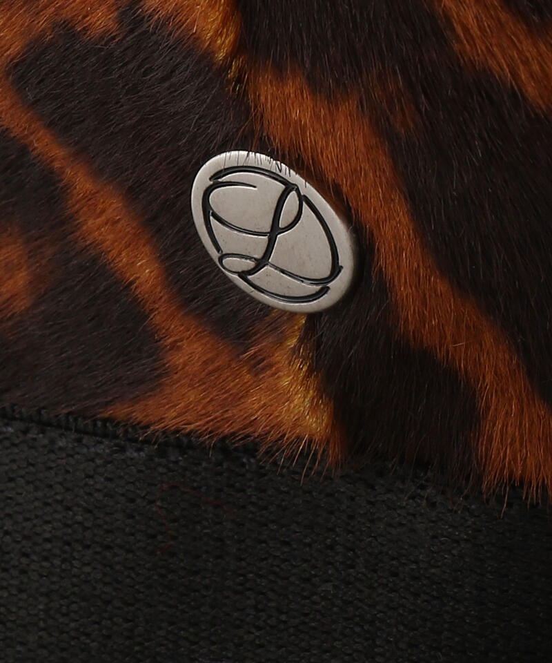 【ロレール】ジャングル/レオパード ホースヘアー/ベレー メンズ レディース/LAULHERE JUNGLE詳細画像5