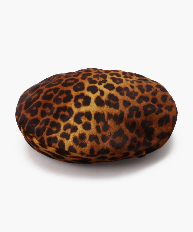 【ロレール】ジャングル/レオパード ホースヘアー/ベレー メンズ レディース/LAULHERE JUNGLE