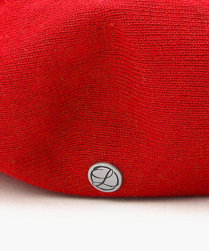 【ロレール】プルム/カーマイン  コットン/ベレー メンズ レディース/LAULHERE PLUME詳細画像3