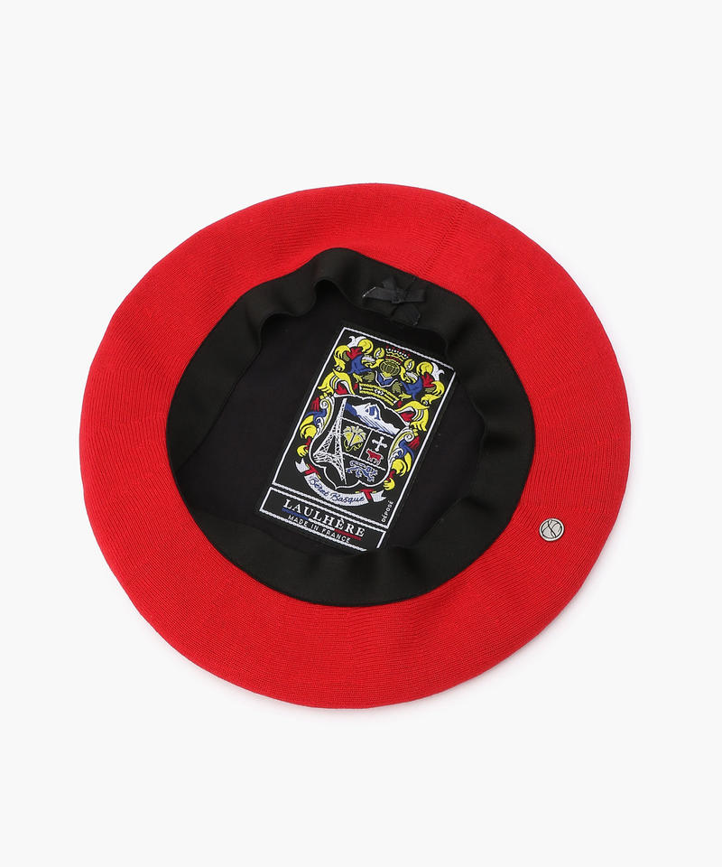 【ロレール】プルム/カーマイン  コットン/ベレー メンズ レディース/LAULHERE PLUME詳細画像5