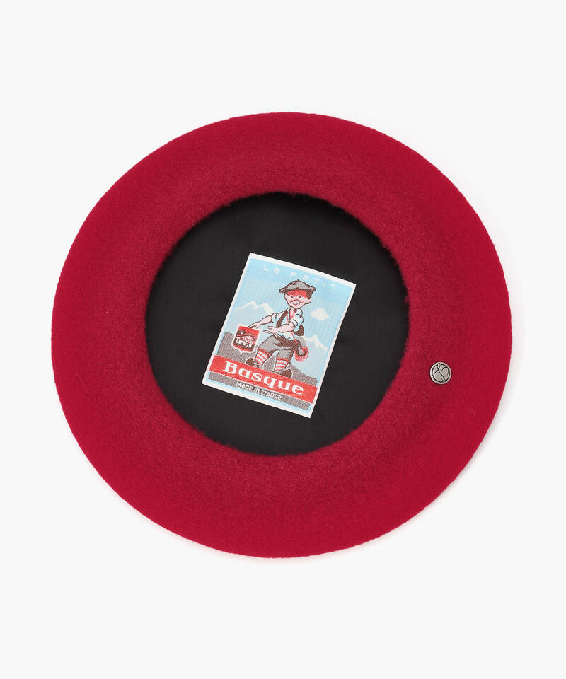 【ロレール】プチ バスク 9型/グロゼイユ ウール/ベレー キッズ/PETIT BASQUE詳細画像4