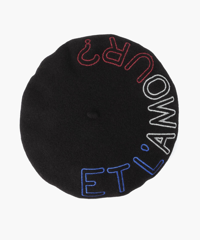 【ロレール】ルイーズ/ブラック ウール/ベレー メンズ レディース/LAULHERE LOUISE詳細画像4