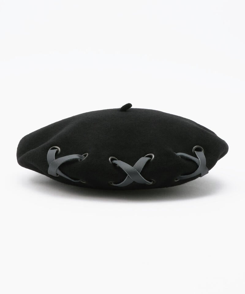 【ロレール】リオ/ノワール ウール/ベレー メンズ レディース/LIO LAULHERE詳細画像1