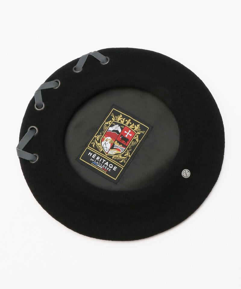 【ロレール】リオ/ノワール ウール/ベレー メンズ レディース/LIO LAULHERE詳細画像5