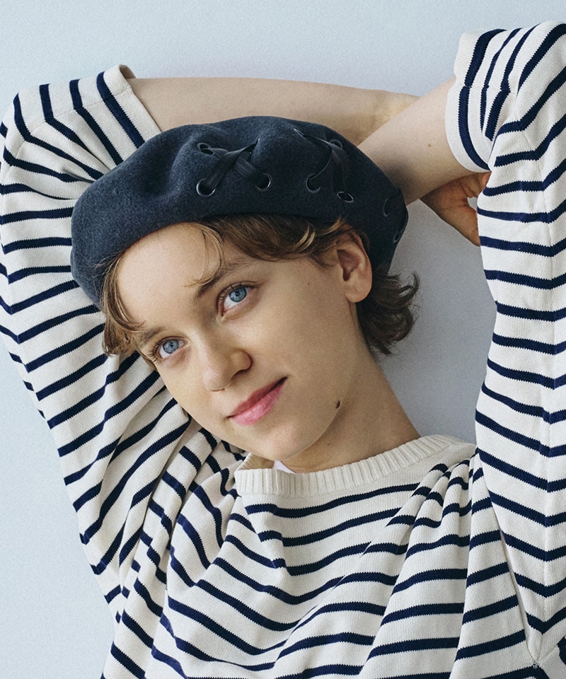 【ロレール】リオ/アンスラジット ウール/ベレー メンズ レディース/LIO