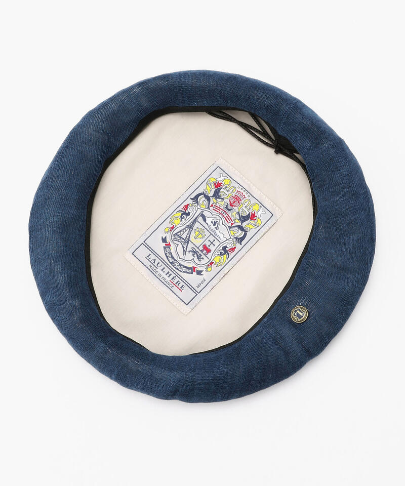 【ロレール】セネシオ/インディゴ リネン/ベレー メンズ レディース/SENECIO詳細画像5