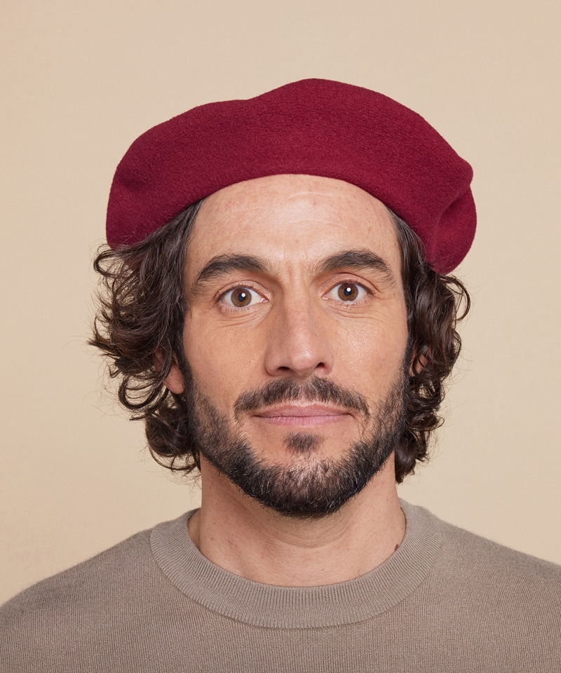 【ロレール】バスク 10型/ボルドー ウール/ベレー メンズ レディース/BASQUE詳細画像8